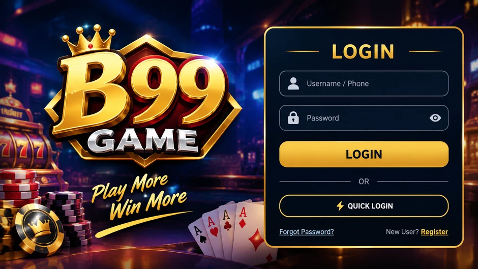 B99 game login and deposit